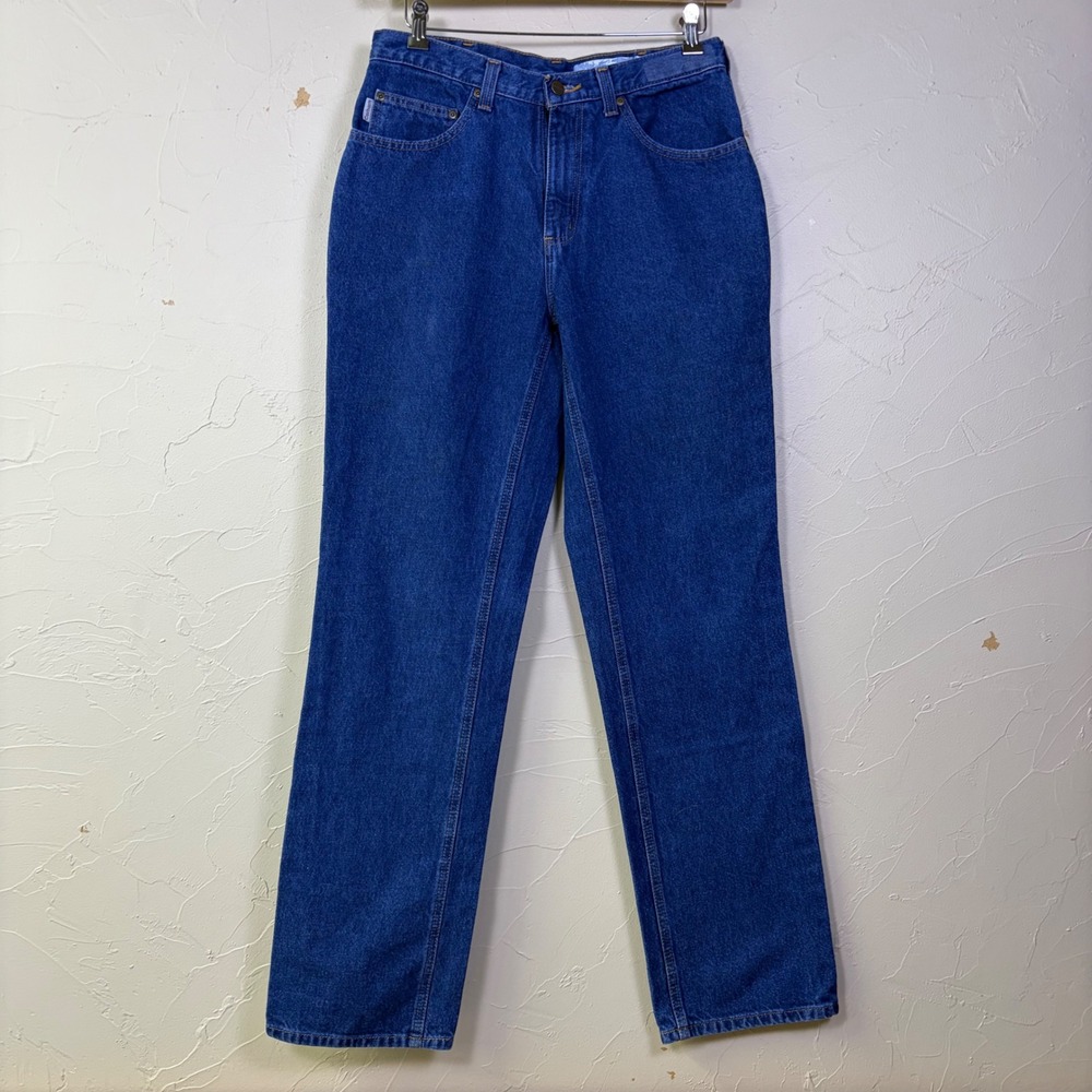 Carhartt Relaxed Fit Jeans Mens 31x34 Blue Denim Workwear Gorpcore